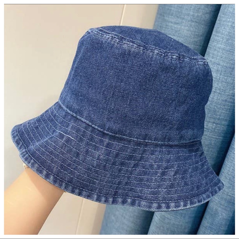 It’s all About The Bucket Hat! Boho Denim Stylish Must Have fashion statement - Picture 2 of 3